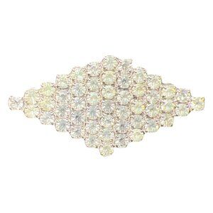 Vintage ca. 1950s-60s rhinestone brooch